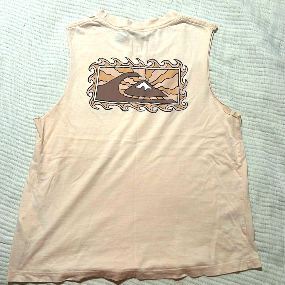Quicksilver Retro Muscle Tank Top - Size Small